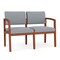 Lesro 2 Seat Tandem Seating W/ No Center Arm, 44 in W 26 in L 31.5 in H, Lenox Series LW2101 - alternate 1